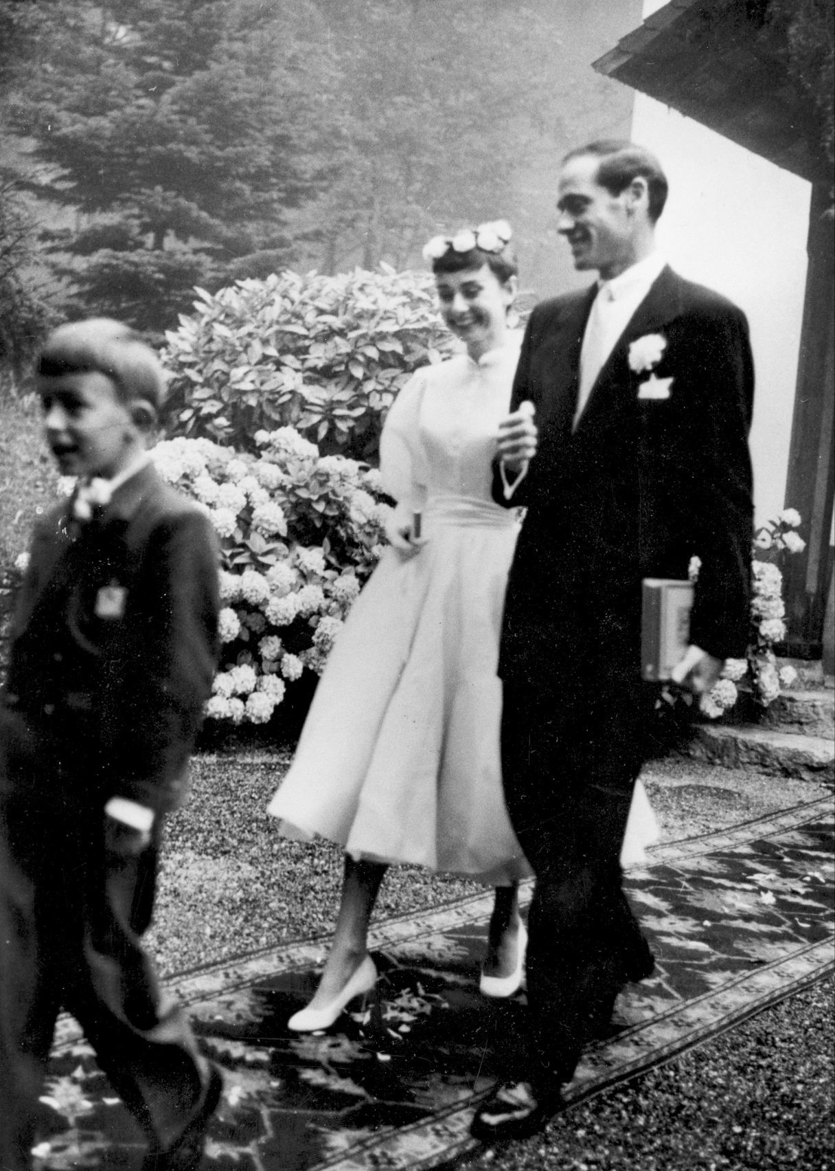 1954: Audrey Hepburn and Mel Ferrer